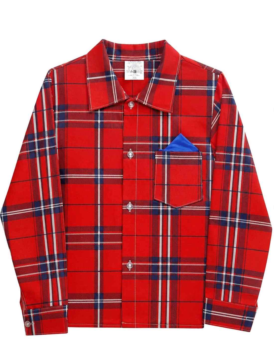 CAMISA JUNINA XADREZ INFANTIL  REF 421